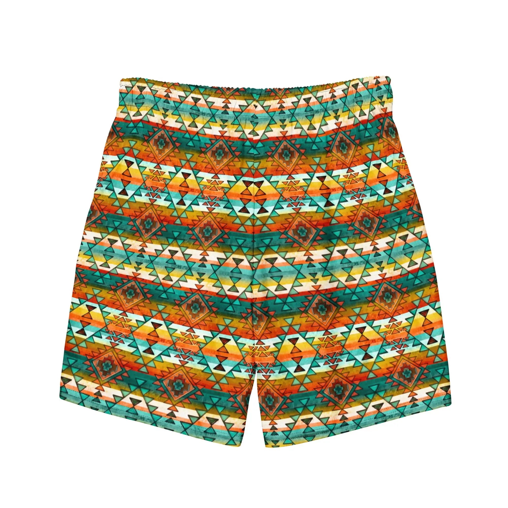 Baha Ranch Yeehaw Native Aztec Men's Swim Trunks Baha Ranch Western Wear
