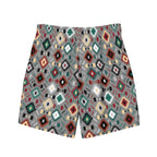 Baha Ranch Yeehaw Gray Aztec Men's Swim Trunks Baha Ranch Western Wear