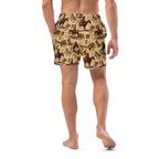 Baha Ranch Yeehaw Vintage Western Men's Swim Trunks Baha Ranch Western Wear