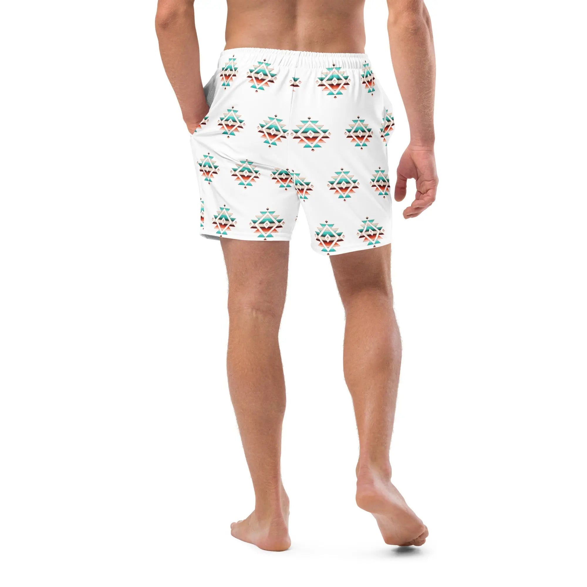 Baha Ranch Yeehaw Sedona Aztec Men's Swim Trunks Baha Ranch Western Wear