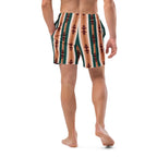 Baha Ranch Yeehaw Cocoa Aztec Men's Swim Trunks Baha Ranch Western Wear