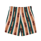 Baha Ranch Yeehaw Cocoa Aztec Men's Swim Trunks Baha Ranch Western Wear