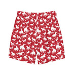 Baha Ranch Yeehaw Red Rodeo Cowboy Men's Swim Trunks Baha Ranch Western Wear