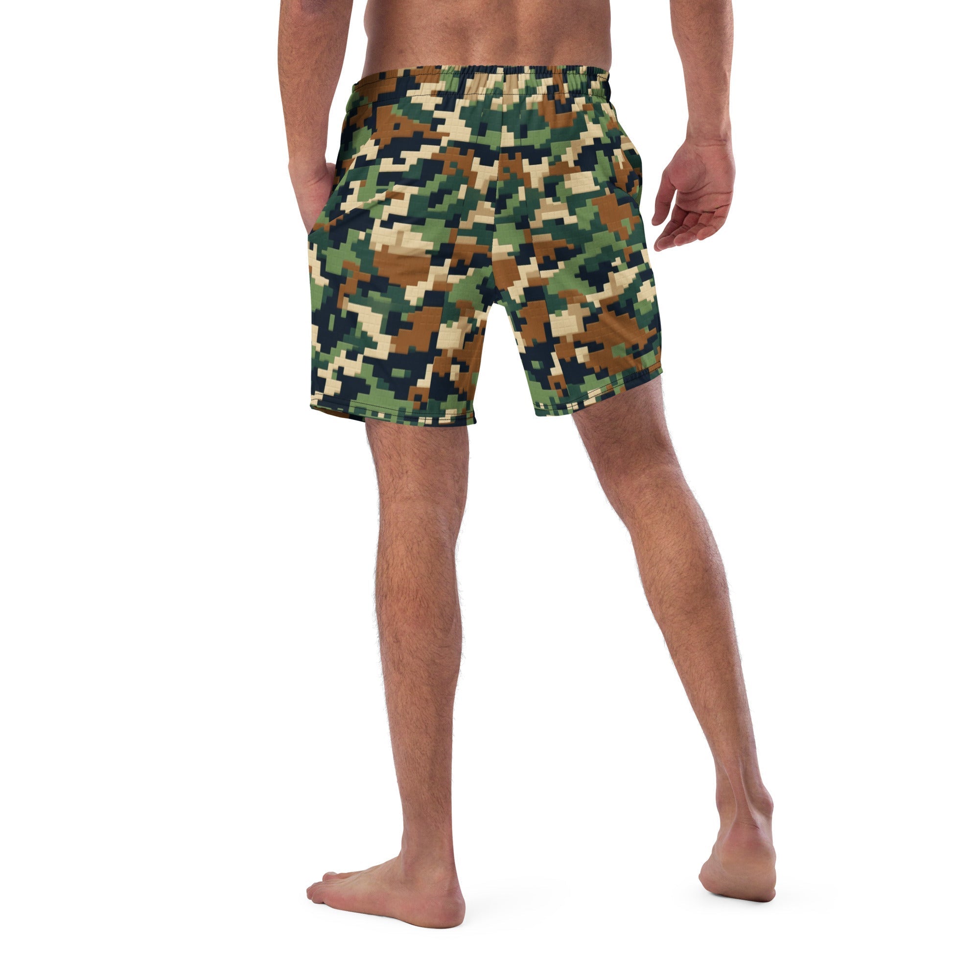 Baha Ranch Digital Camo Swim Trunks Baha Ranch Western Wear