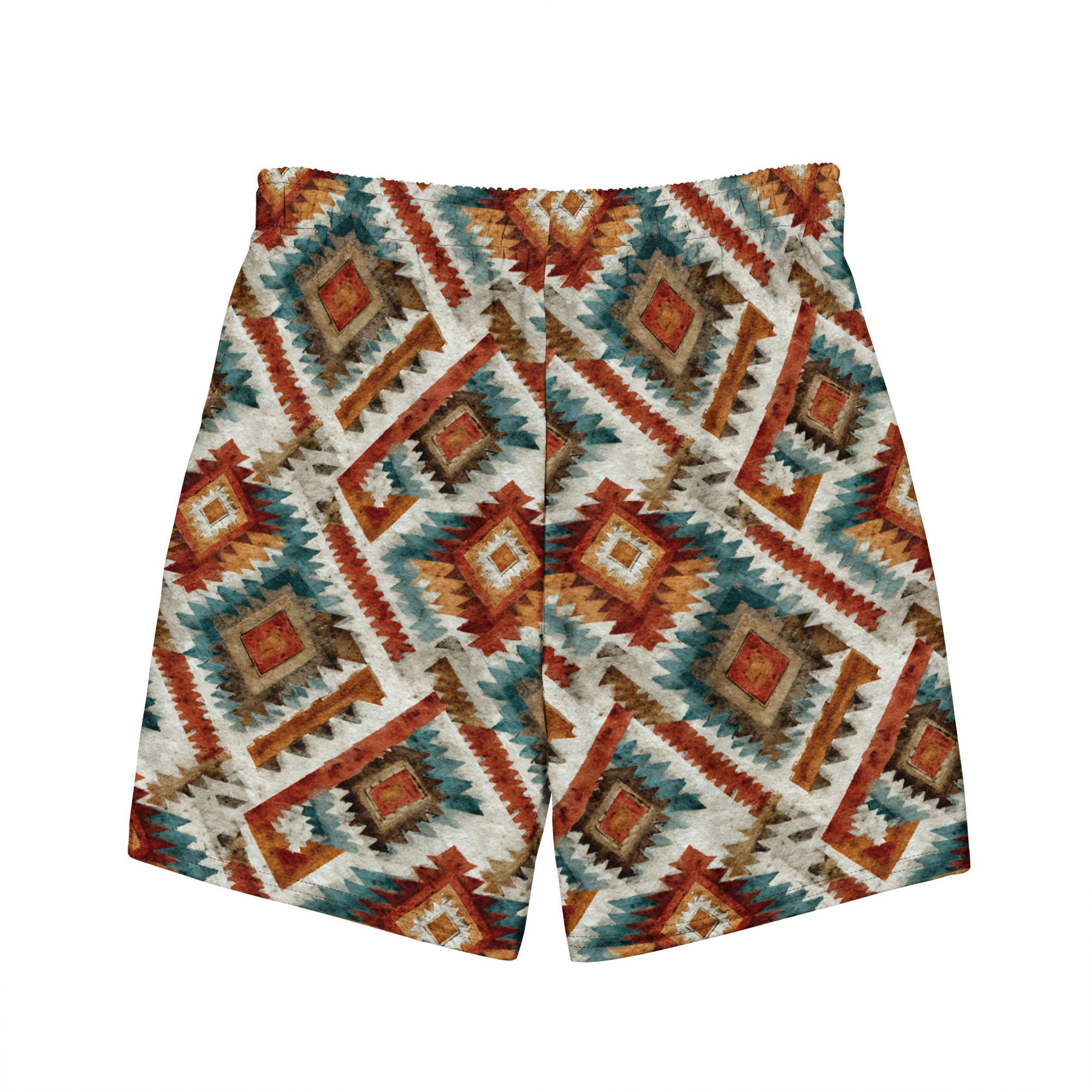 Baha Ranch Southwest Diamond Recycled Swim Trunks Baha Ranch Western Wear