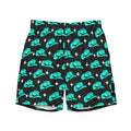 Baha Ranch Yeehaw Turquoise Hat Men's Swim Trunks Baha Ranch Western Wear
