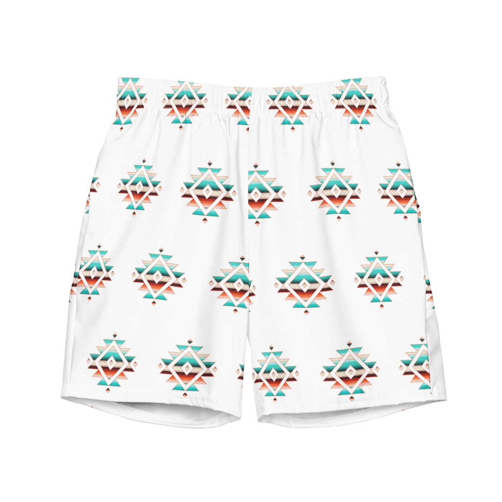 Baha Ranch Yeehaw Sedona Aztec Men's Swim Trunks Baha Ranch Western Wear