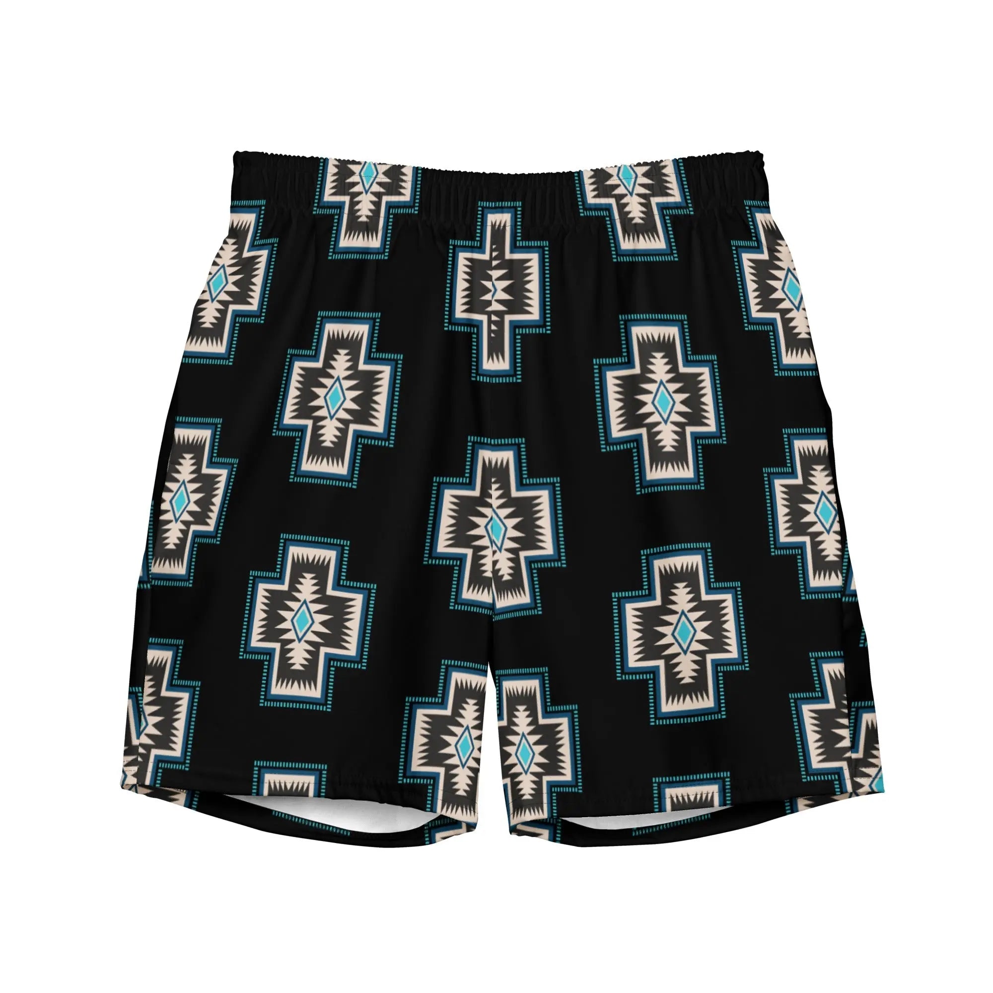 Baha Ranch Yeehaw Southwest Cross Men's Swim Trunks Baha Ranch Western Wear