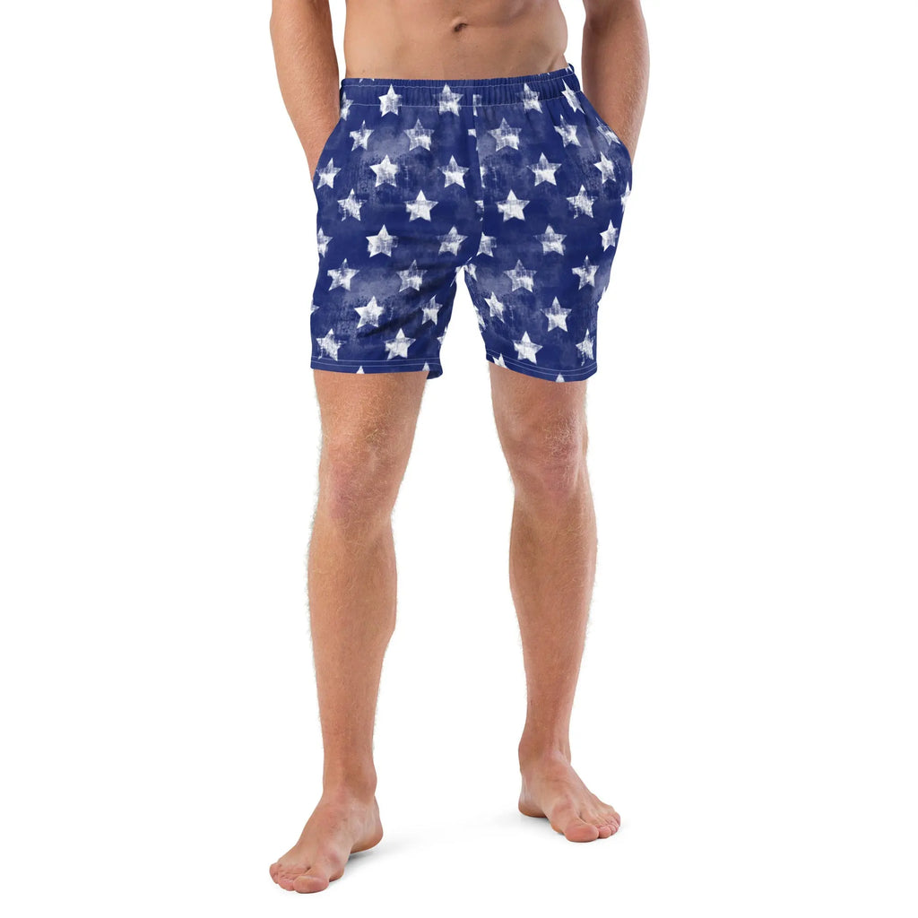 Baha Ranch Yeehaw Stars Men's Swim Trunks Baha Ranch Western Wear
