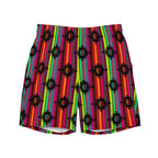 Baha Ranch Yeehaw Aztec Serape Swim Trunks Baha Ranch Western Wear
