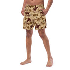 Baha Ranch Yeehaw Vintage Western Men's Swim Trunks Baha Ranch Western Wear