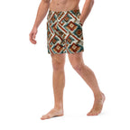 Baha Ranch Southwest Diamond Recycled Swim Trunks Baha Ranch Western Wear