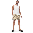Baha Ranch Yeehaw Vintage Cowgirl Men's Swim Trunks Baha Ranch Western Wear