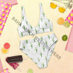 Yeehaw All Over Cactus Bikini Baha Ranch Western Wear