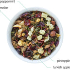 Capri - Honeydew Melon Mint Tea (Caffeine Free)