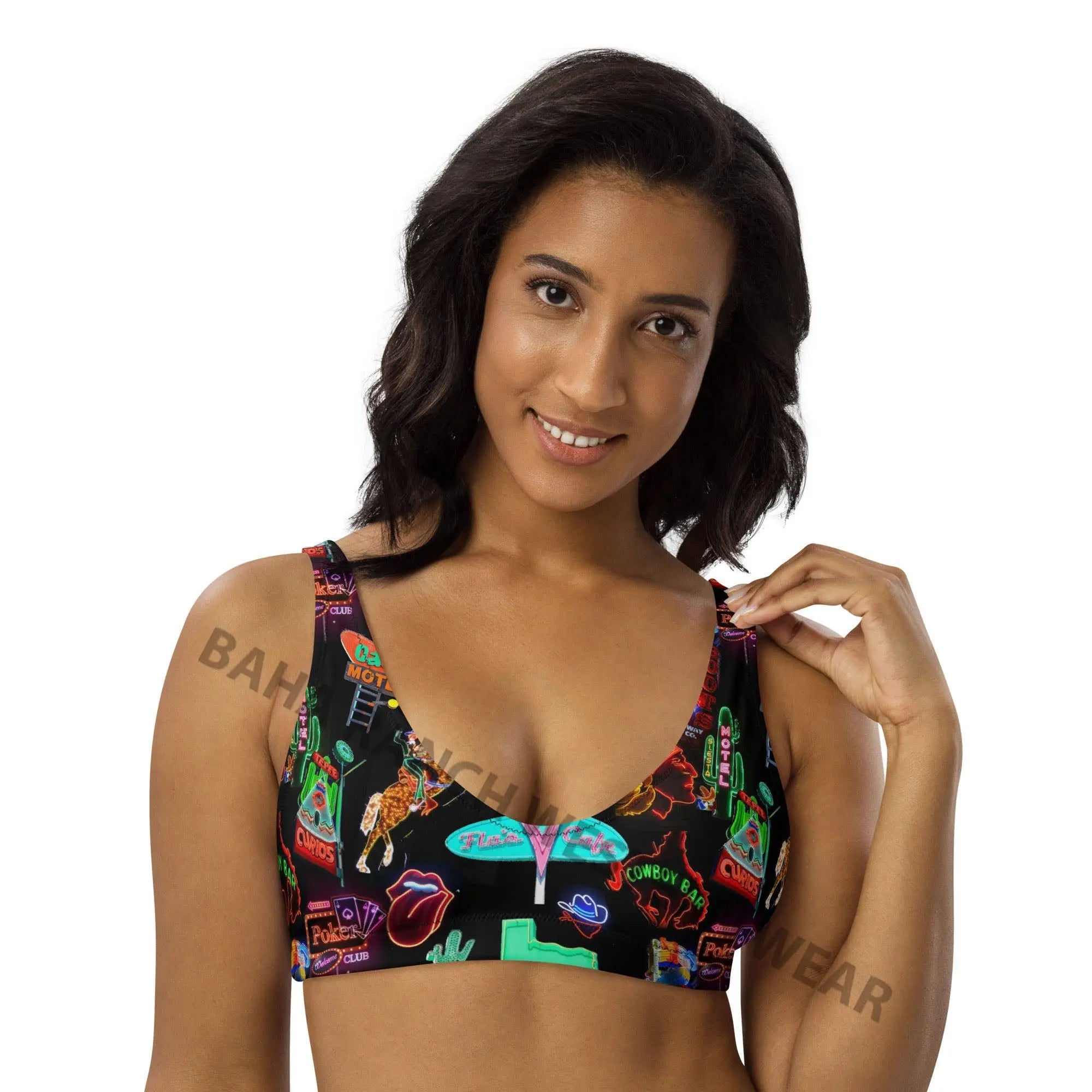 Baha Ranch Yeehaw Viva Las Vegas Bikini Top Baha Ranch Western Wear