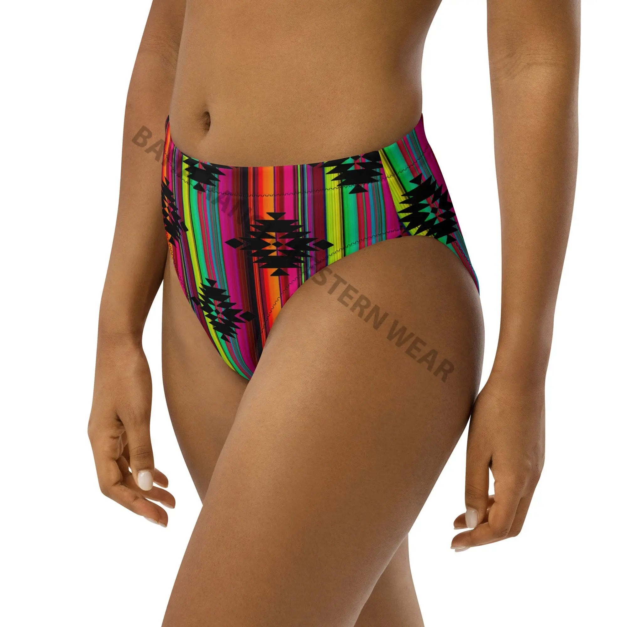 Baha Ranch Yeehaw Aztec Serape Bikini Bottom Baha Ranch Western Wear