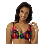 Baha Ranch Yeehaw Aztec Serape Bikini Top Baha Ranch Western Wear
