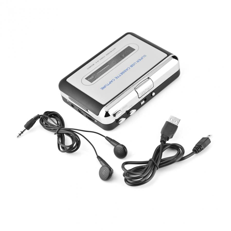 Usb Cassette Capture Usb Cassette Player USB Tape Drive USB Tape Recorder Convert MP3