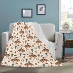 Cowboy Rodeo Western Micro Fleece Blanket 60" x 80" Made in America Baha Ranch Western Wear