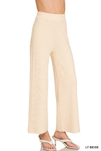 Zenana Viscose Sweater Pants