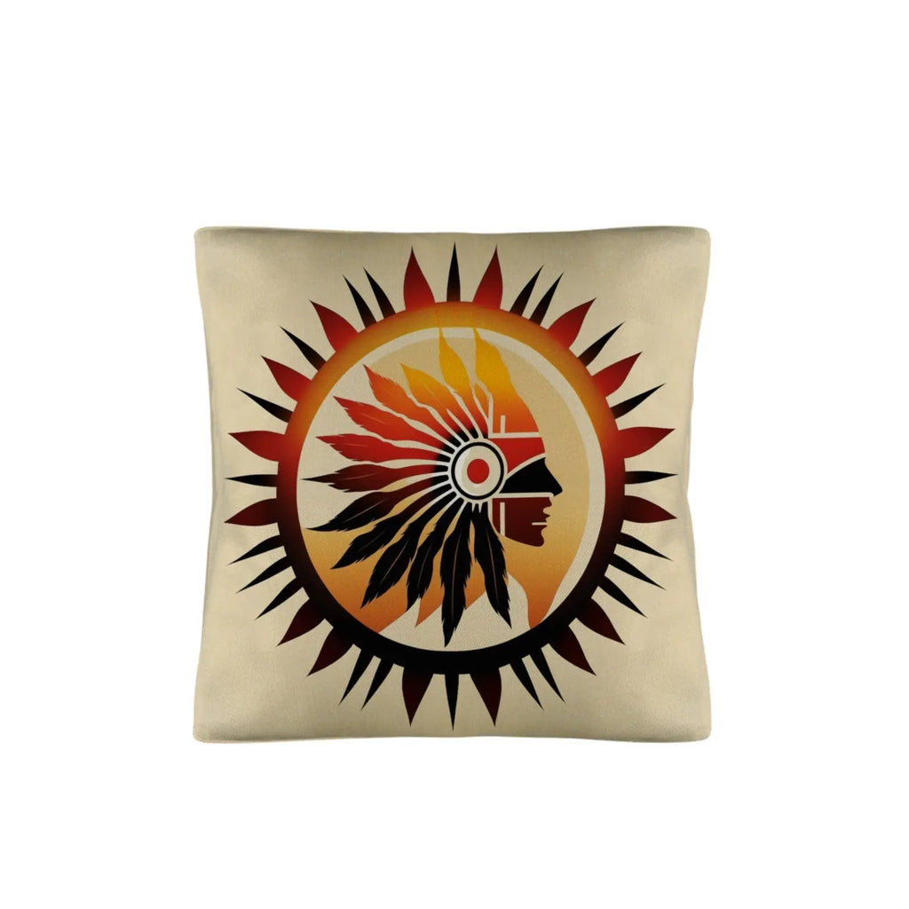 Native Sun Throw Pillow Case Made in America Baha Ranch Western Wear