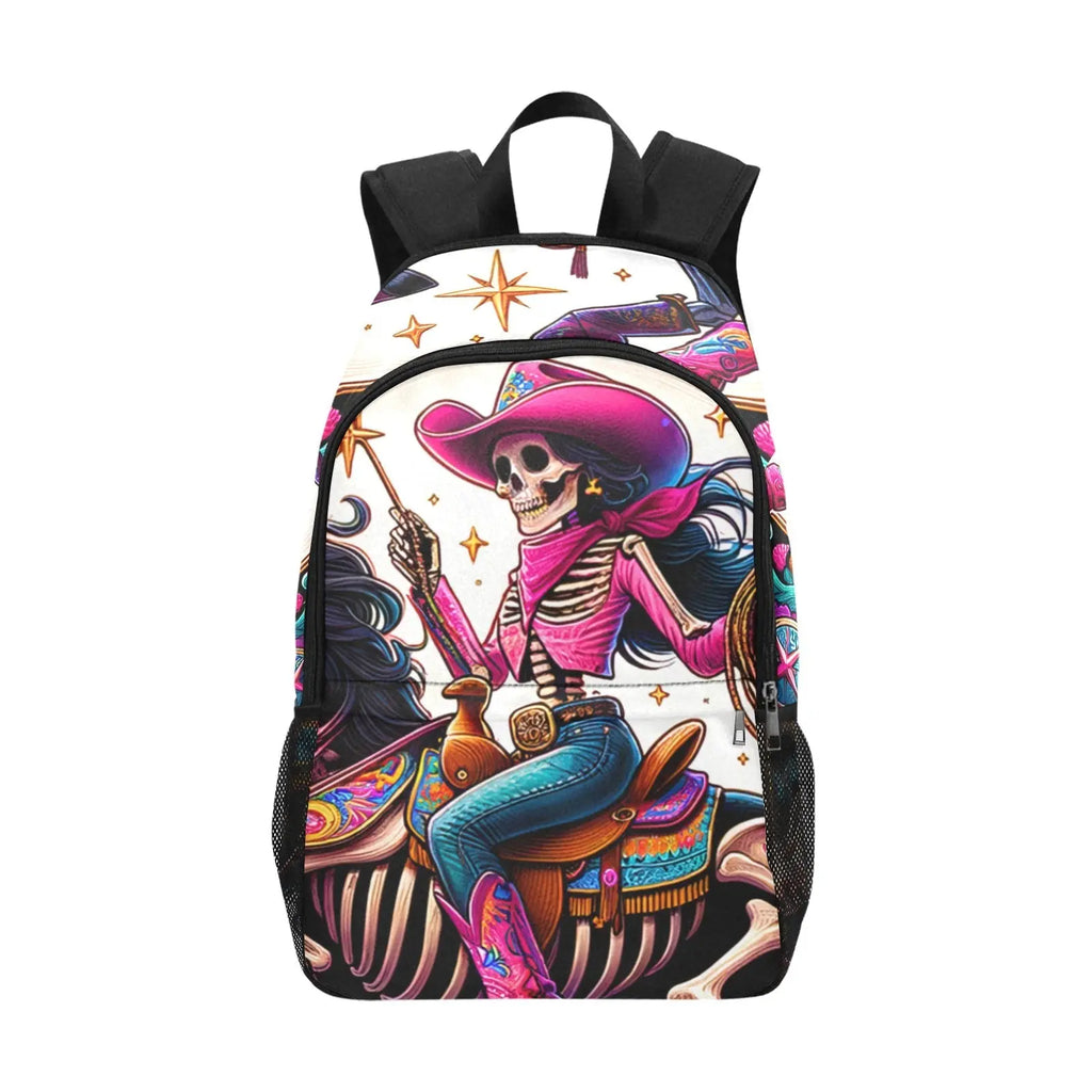 Skeleton Cowgirl Backpack Baha Ranch Western Wear