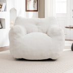 Bean Bag Chair, Bean Bag Sofa Chair with Armrests Stuffed High-Density Foam, Lazy Sofa Comfy Chairs BeanBag Chair for Adults in Living Room,Bedroom Reading