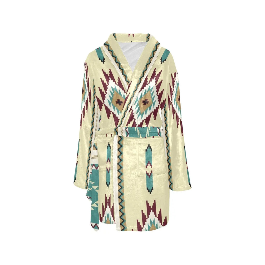 Taos Aztec Women's Bath Robe Baha Ranch Western Wear