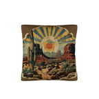Southwestern Desert Pillow Case Made in America Baha Ranch Western Wear