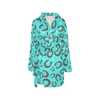 Turquoise Horseshoe Women's Western Bath Robe Baha Ranch Western Wear