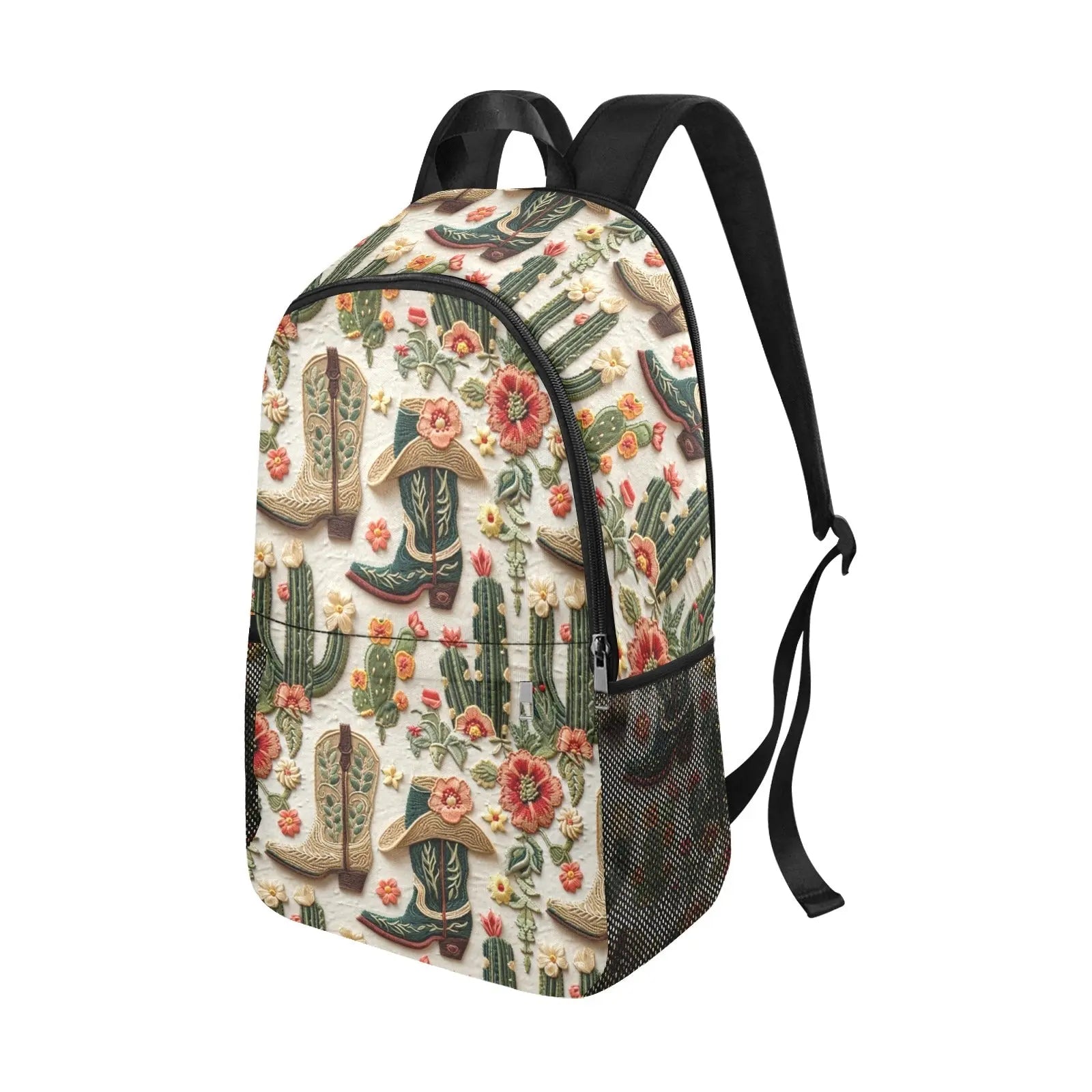 Floral Boots Cactus Backpack Baha Ranch Western Wear