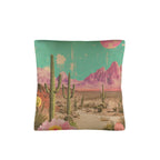 Baha Ranch Retro Pop Western Purple Mountain Desert Pillow Case Made in America Baha Ranch Western Wear