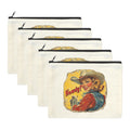 Howdy Cosmetic Bag Pack of 5 Made in America Baha Ranch Western Wear
