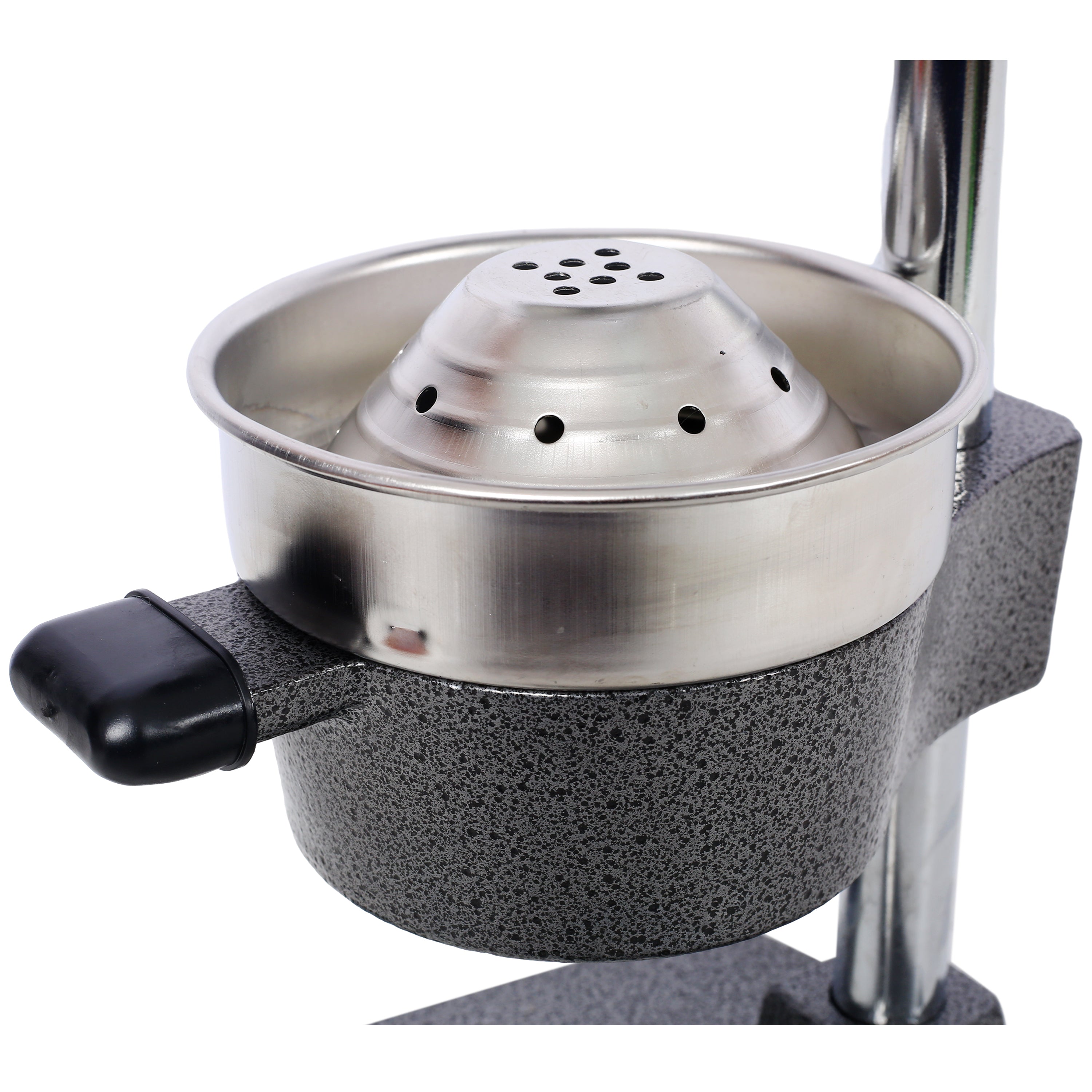 Cast Iron Citrus Juicer , Extra-Large Commercial Grade Manual Hand Press , Heavy Duty Countertop Squeezer for Fresh Orange Juice ,grey color