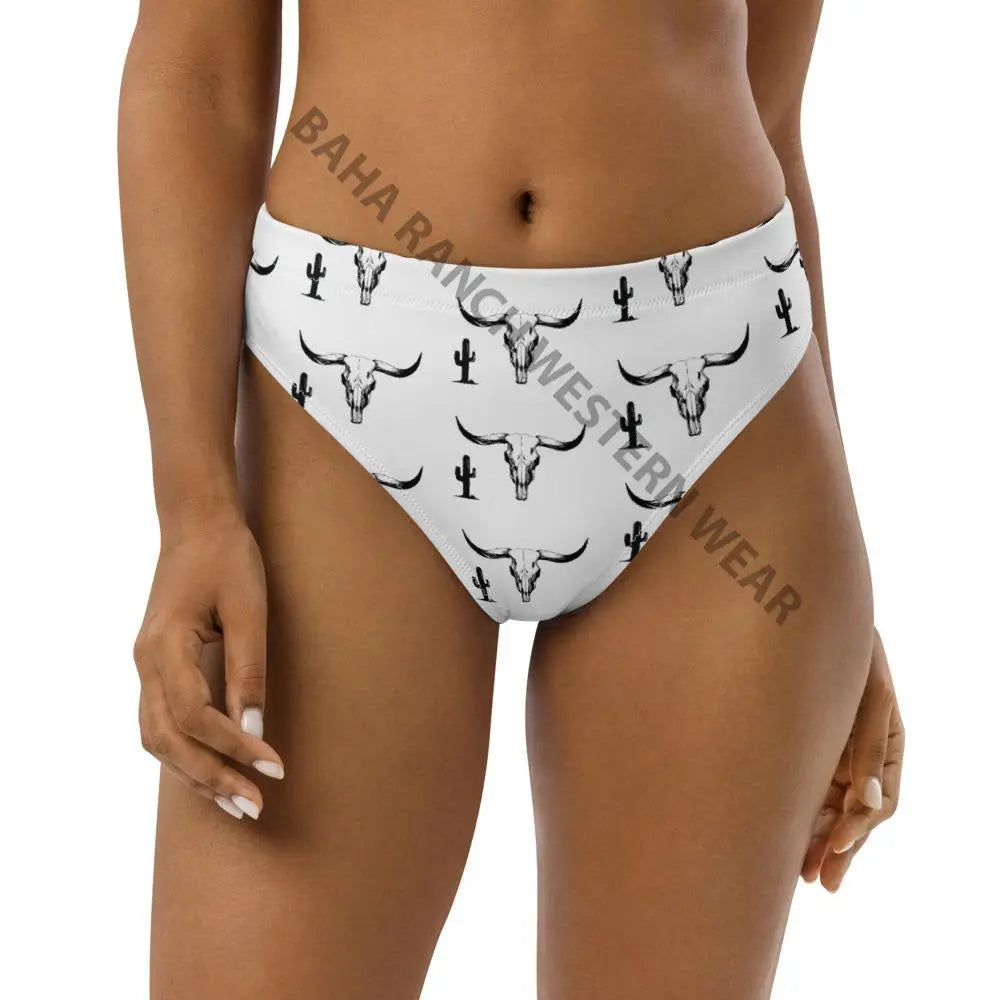 Yeehaw Bullhead Cactus Bikini Bottom Baha Ranch Western Wear