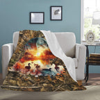 Camo Lab Ultra-Soft Micro Fleece Blanket 60" x 80" Made in America Baha Ranch Western Wear