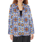 Baha Ranch Blues Talavera Women's Blazer Baha Ranch Western Wear