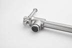 Wall mounted Pot Filler Faucet, Modern Brass Pot Filler Two-Attachment Wall Mount Folding Kitchen Pot Filler Swing Arm