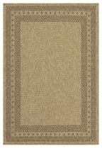 Earth GC_NTL1007 Jute/Mocha 7 ft. 10 in. x 10 ft. 3 in. Indoor/Outdoor Area Rug
