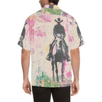 Baha Ranch Retro Pop Western Trail Ride Men's Camp Shirt Baha Ranch Western Wear