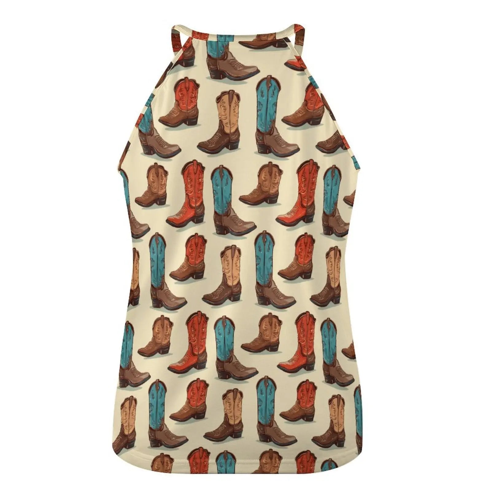 Baha Ranch Got My Boots Tank Top Baha Ranch Western Wear