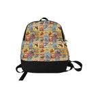 Vintage Rodeo Poster Backpack Baha Ranch Western Wear