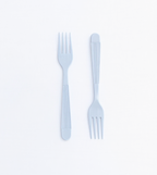 Royalty White X-Heavy Weight PP Fork, 10 Sleeves of 100 Forks (1000/cs)