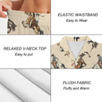 Baha Ranch Vintage Cowgirl Women's Pajamas Made in America Baha Ranch Western Wear