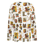 Baha Ranch Vintage Cowgirl Collage Western Print Long Sleeve Top Baha Ranch Western Wear