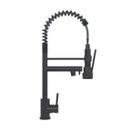 Bothwa Home CUPC Certified 19' Single Handle Kitchen Faucet (Matt Black Finish)