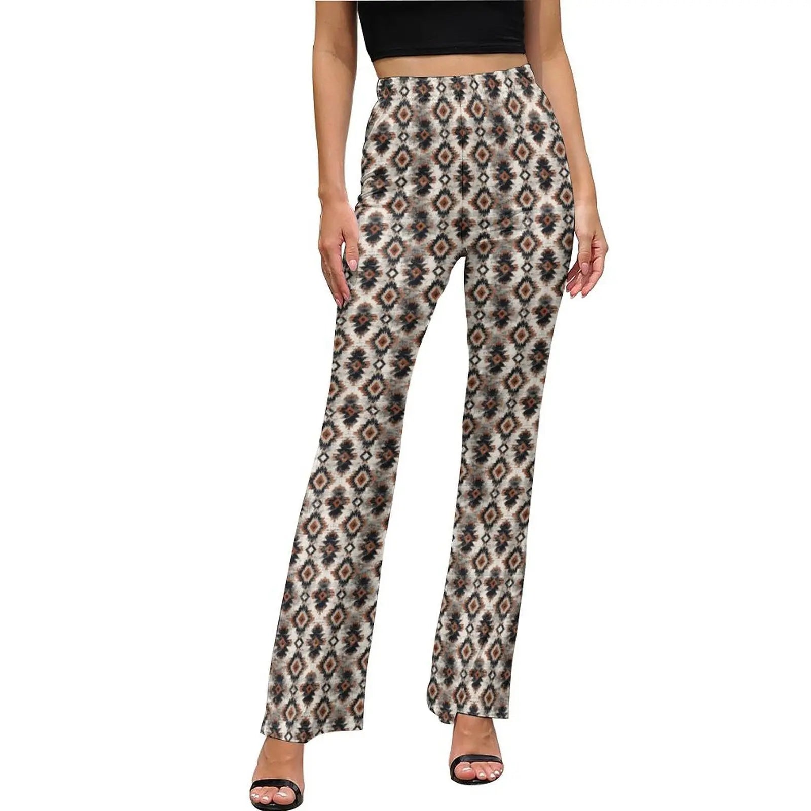 Baha Ranch Southwestern Aztec Flare Pants Baha Ranch Western Wear