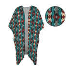 Baha Ranch Southwestern Aztec Duster Kimono Coverup Baha Ranch Western Wear