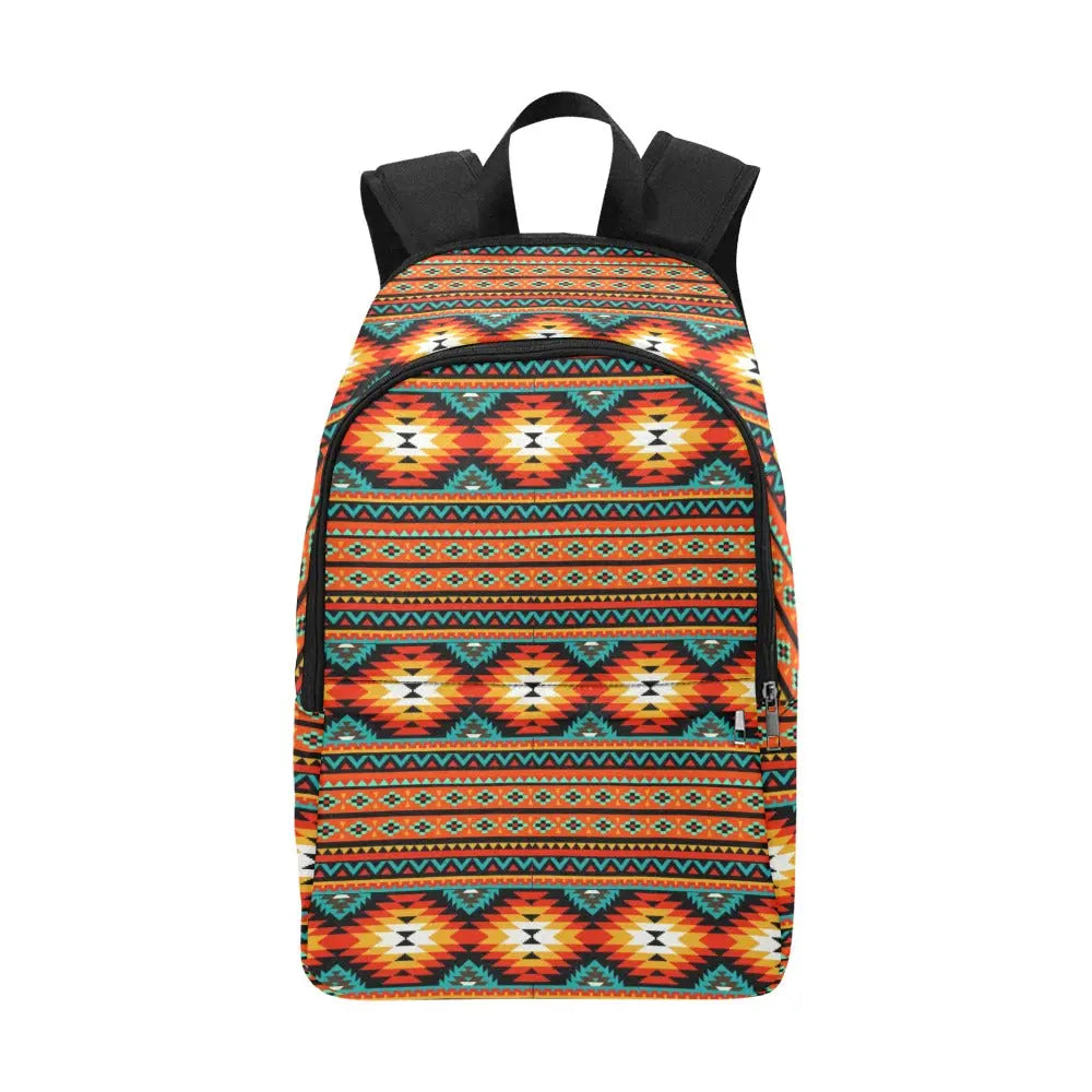 Orange Aztec Backpack Baha Ranch Western Wear